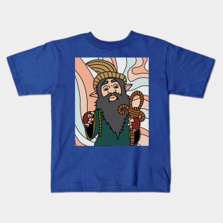 Funny Dwarf Garden Gnome Kids T-Shirt